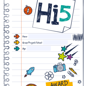Hi5 Award Booklet- Sketch Design (Hard Copy)